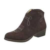 Block Heel Ankle Boots - Update AvenueTrendsi100600773841055100600773841055Block Heel Ankle BootsChocolate