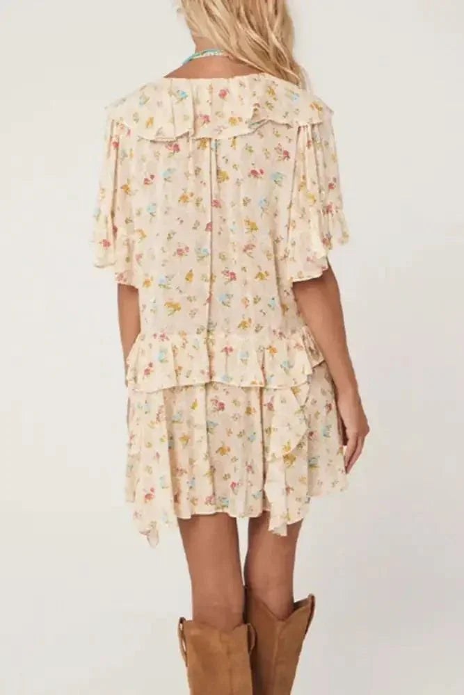 Boho Floral Tassel Tie V Neck Ruffle Wide Sleeve Mini Dress - Update AvenueBoho VibesTrendsi100100320209839100100320209839d37a2c2c - df1b - 4205 - a0f5 - 519af4136cb3 - Max - OriginCream