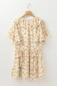 Boho Floral Tassel Tie V Neck Ruffle Wide Sleeve Mini Dress - Update AvenueBoho VibesTrendsi100100320209839100100320209839b33779bf - 73a8 - 470e - 86b0 - bf98849e0ae1 - Max - OriginCream