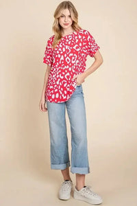 BOMBOM Animal Print Stretchy T-Shirt - Update AvenueT-ShirtsTrendsi1001006743110251001006743110259020e675d12b462ba264ed1de6f528d9 - Max - OriginAS SHOWN
