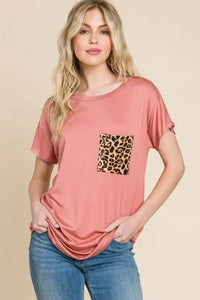 BOMBOM Leopard Chest Pocket Tee - Update AvenueT-ShirtsTrendsi100100389711745100100389711745e5c22109b2a74bb59f8e9217689d3617 - Max - OriginBRICK