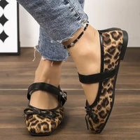 Bow Detail Mary Jane Loafers