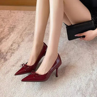 Bow Detail Point Toe Pumps - Update AvenueTrendsi100600779007768100600779007768Bow Detail Point Toe PumpsBlack