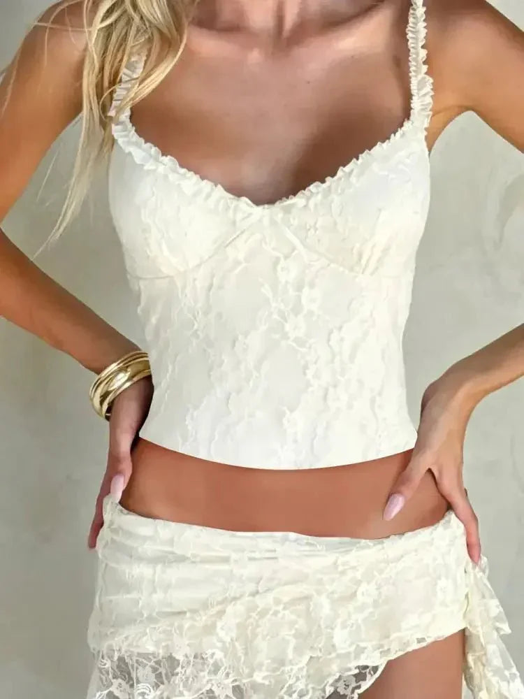 Bow Frill Lace Cami - Update AvenueVacation StyleTrendsi100100863761795100100863761795c1f530fa - 7a6a - 440a - 9b3c - 0326810f6777 - MaxWhite