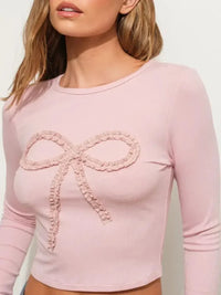 Bow Long Sleeve Fitted T-Shirt - Update AvenueT-ShirtsTrendsi100100466478100100100466478100444b7a1e - 4d86 - 49ff - 957b - f01366678d64 - Max - OriginPink