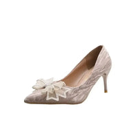Bow Point Toe Pumps