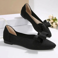 Bow Point Toe Slip - Ons - Update AvenueTrendsi100600016678512100600016678512Bow Point Toe Slip - OnsBlack