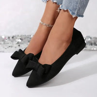 Bow Point Toe Slip - Ons - Update AvenueTrendsi100600016678512100600016678512Bow Point Toe Slip - OnsBlack
