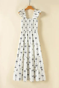 Bow Print Smocked Square Neck Ruffle Tiered Maxi Dress - Update AvenueFestival VibesTrendsi10010000201896010010000201896037f71405 - 2207 - 44e3 - aa42 - 3891a6360201 - MaxWhite