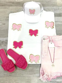 Bow Round Neck Casual T-Shirt - Update AvenueT-ShirtsTrendsi10010082733701610010082733701659990771106e4fbd863e799554e08e09 - Max - OriginWhite