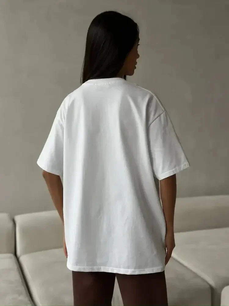 Bow Round Neck Oversized T-Shirt - Update AvenueT-ShirtsTrendsi10010059731261510010059731261569267408 - 43b3 - 4f82 - 8820 - 1e8ed6afda87 - Max - OriginWhite