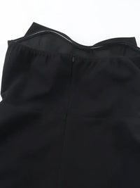 Bow Tube A-Line Mini Dress