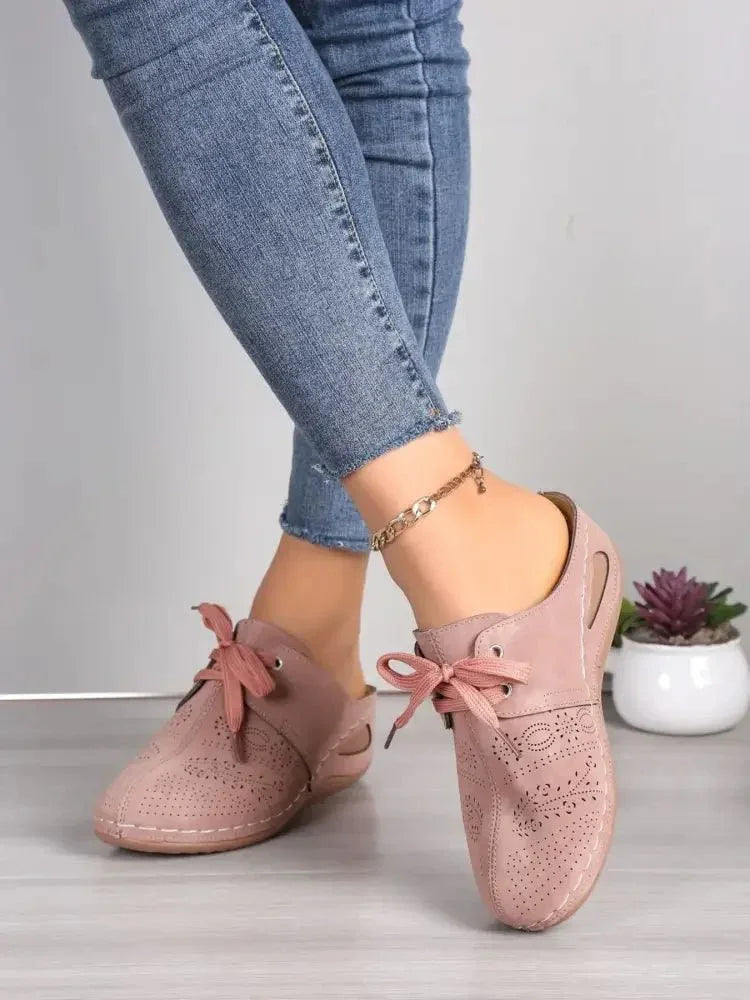 Breathable Lace - Up Slip - Ons - Update AvenueTrendsi100600264269261100600264269261Breathable Lace - Up Slip - OnsPink
