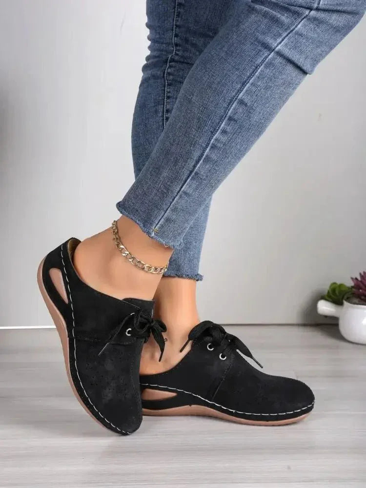 Breathable Lace - Up Slip - Ons - Update AvenueTrendsi100600264269421100600264269421Breathable Lace - Up Slip - OnsBlack