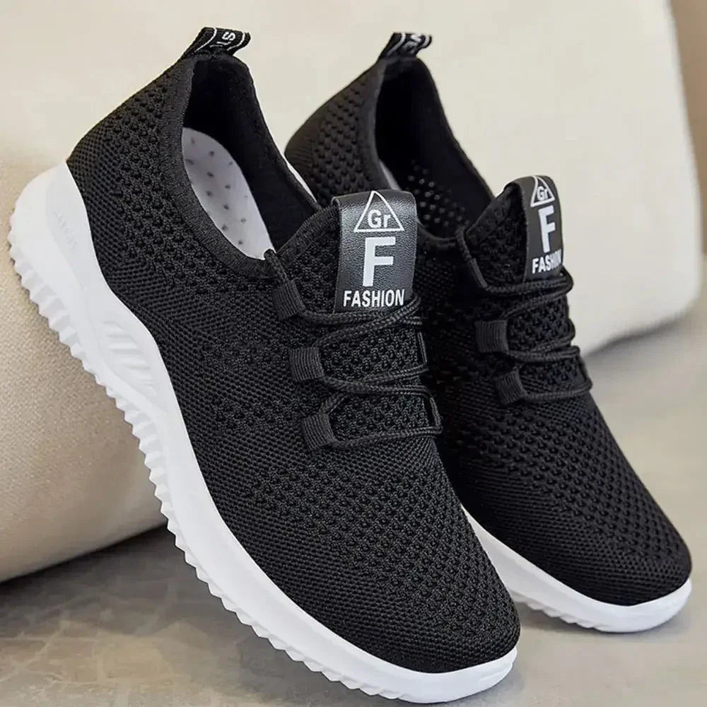 Breathable Mesh Lace Up Athletic - Update AvenueTrendsi100600399253356100600399253356Breathable Mesh Lace Up AthleticBlack
