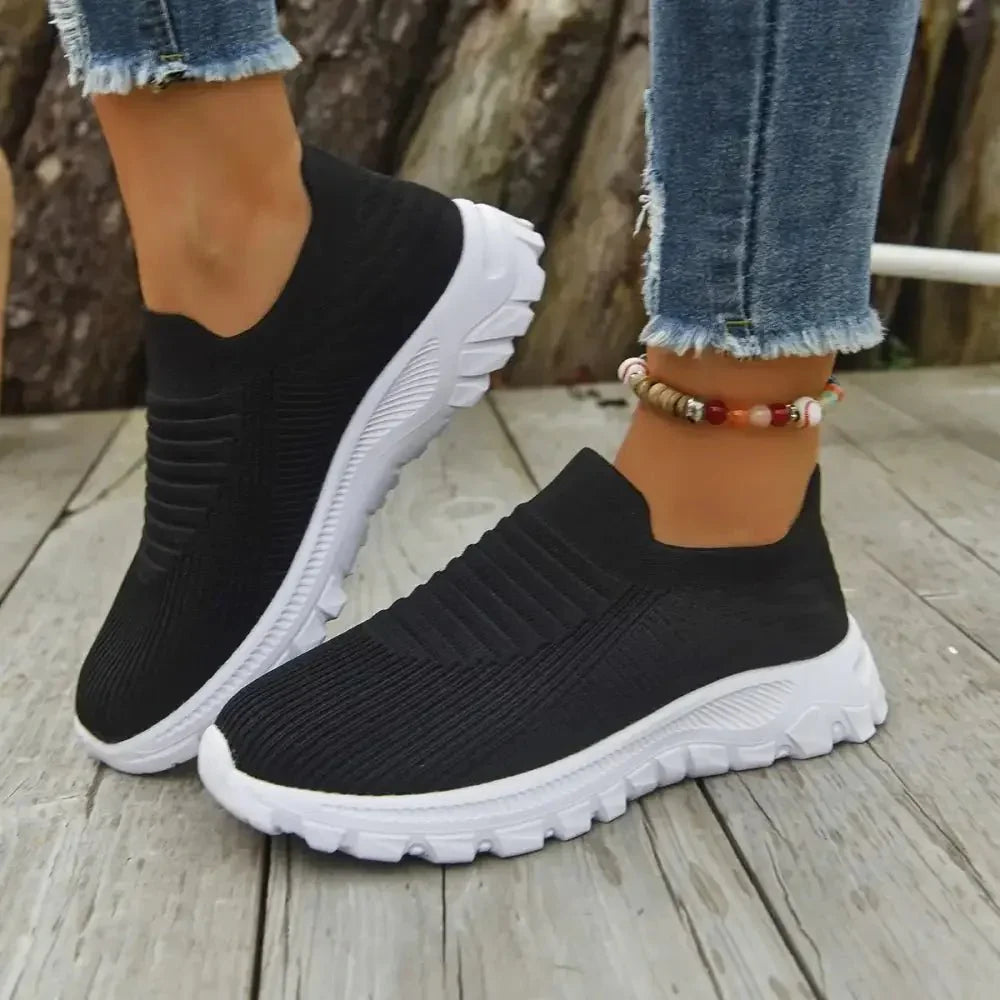 Breathable Mesh Platform Athletic - Update AvenueTrendsi100600368310327100600368310327Breathable Mesh Platform AthleticBlack