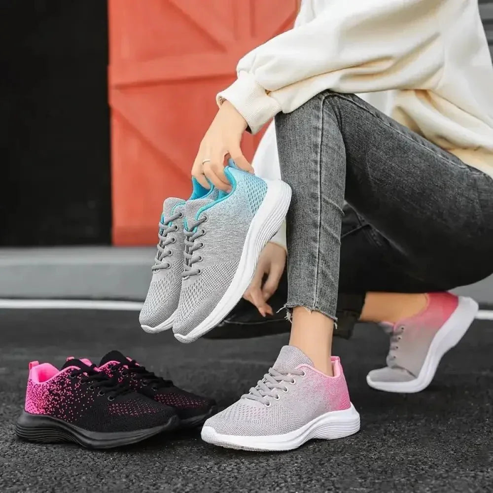 Breathable Mesh Round Toe Athletic - Update AvenueTrendsi100600023021390100600023021390Breathable Mesh Round Toe AthleticLight Gray