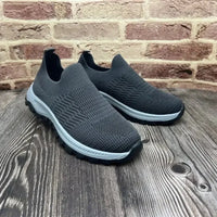Breathable Mesh Round Toe Platform Athletic - Update AvenueTrendsi100600187751618100600187751618Breathable Mesh Round Toe Platform AthleticDark Gray