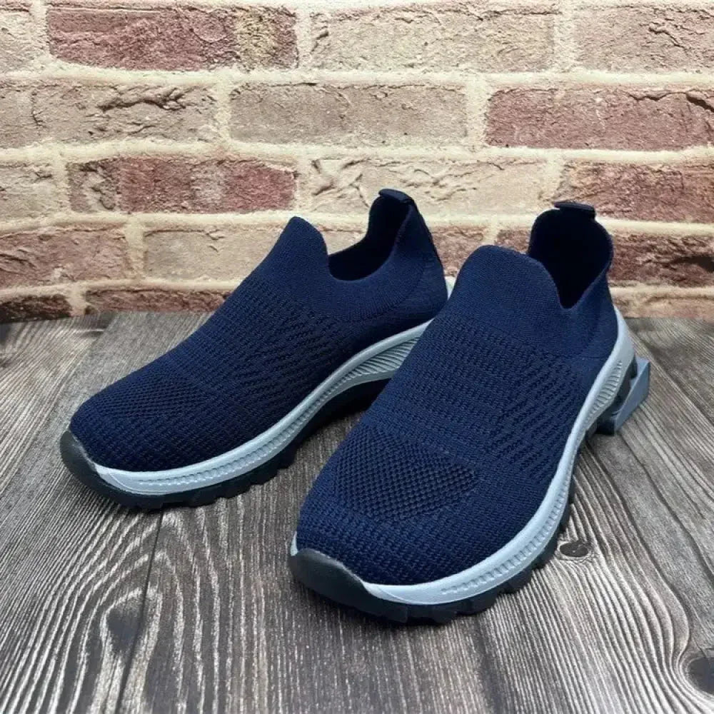Breathable Mesh Round Toe Platform Athletic - Update AvenueTrendsi100600187751954100600187751954Breathable Mesh Round Toe Platform AthleticDark Navy