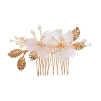 Bridal jewelry Europe and the United States hair accessories free shipping new Mori hair comb earrings set handmade comb dress headdress gold - Update AvenueUpdate Avenues211532039310001Bridal jewelry Europe and the United States hair accessories free shipping new Mori hair comb earrings set handmade comb dress headdress gold - Update AvenuesS8307 Hair Comb