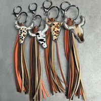 Bull Shape Fringe Key Chain - Update AvenueTrendsi101300191541233101300191541233Bull Shape Fringe Key ChainStyle A
