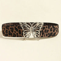 Butterfly Alloy Buckle Elastic Belt - Update AvenueTrendsi101300620890164101300620890164Butterfly Alloy Buckle Elastic BeltLight Yellow
