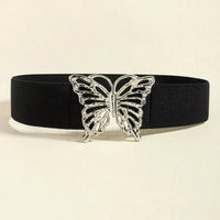 Butterfly Alloy Buckle Elastic Belt - Update AvenueTrendsi101300620890164101300620890164Butterfly Alloy Buckle Elastic BeltLight Yellow