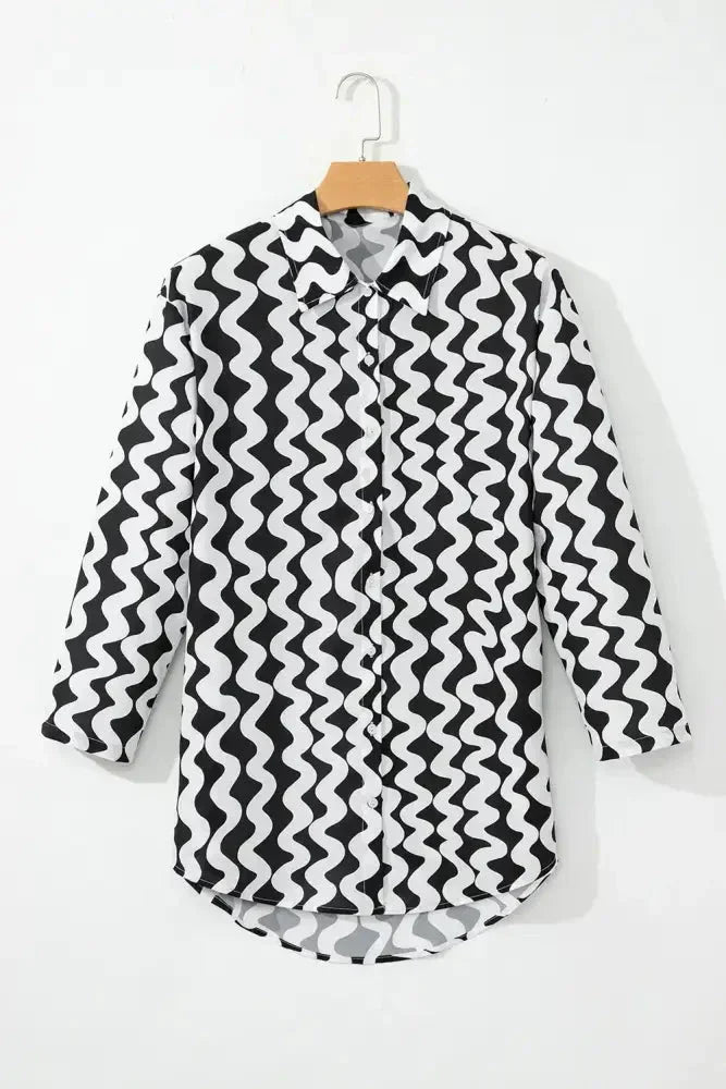 Button Down Contrast Striped Cover - Up - Update AvenueTrendsi100100708891446100100708891446b26da86f - 14be - 4a69 - 8f11 - f37fc12f27a5 - MaxBlack