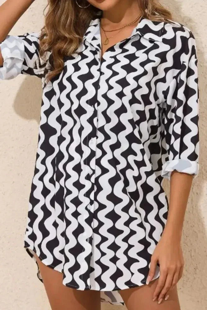 Button Down Contrast Striped Cover - Up - Update AvenueTrendsi1001007088914461001007088914460f21950f - 6f81 - 4ddd - b71e - 71849ee9c146 - MaxBlack