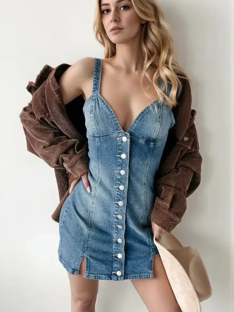 Button Down Mini Cami Denim Dress - Update AvenueDenim Dresses & SkirtsTrendsi10010029749994210010029749994223c009b7 - 7aae - 4341 - 8bbd - 315f7013c279 - MaxMedium