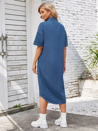 Button Up Dropped Shoulder Denim Dress - Update AvenueDenim Dresses & SkirtsTrendsi1001008675658751001008675658751545c5db - 6468 - 4e9a - 958e - 7dd0e9503e11 - MaxDusty Blue