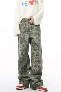 Camouflage Jeans with Pockets - Update AvenueTrendsi100400063561539100400063561539Camouflage Jeans with PocketsCaramel