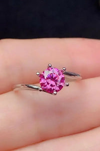 Can't Stop Your Shine 1 Carat Moissanite Ring - Update AvenueRingTrendsi101300124799075101300124799075Can't Stop Your Shine 1 Carat Moissanite RingPink