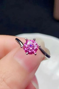 Can't Stop Your Shine 1 Carat Moissanite Ring - Update AvenueRingTrendsi101300124799075101300124799075Can't Stop Your Shine 1 Carat Moissanite RingPink