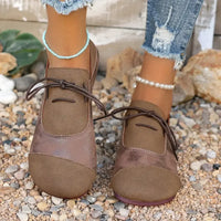 Casual Lace-Up Loafers