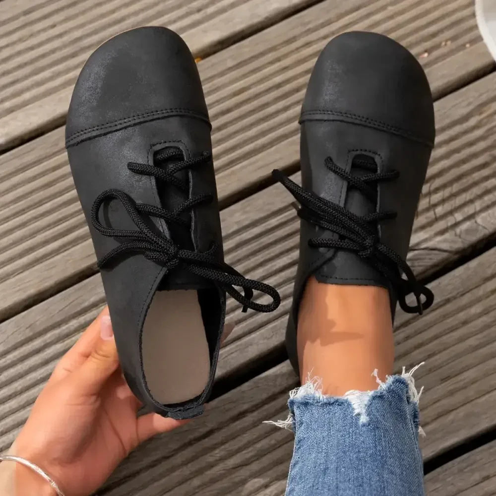 Casual Lace-Up Loafers