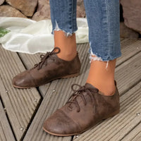 Casual Lace-Up Loafers