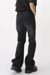 Casual Mid - Rise Elasticated Waistband Jeans - Update AvenueTrendsi100400254819572100400254819572Casual Mid - Rise Elasticated Waistband JeansDark