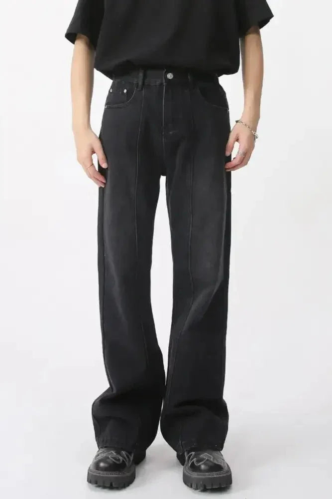 Casual Mid - Rise Elasticated Waistband Jeans - Update AvenueTrendsi100400254819572100400254819572Casual Mid - Rise Elasticated Waistband JeansDark