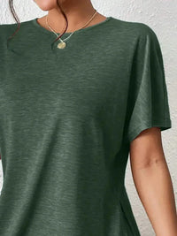 Casual Round Neck T-Shirt and Shorts Set - Update AvenueDaily EssentialsTrendsi100100299773522100100299773522e9669afd - 85b8 - 4685 - 93f1 - 880a3ee5704f - Max - OriginArmy Green