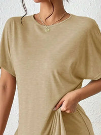 Casual Round Neck T-Shirt and Shorts Set - Update AvenueDaily EssentialsTrendsi1001002997789741001002997789746462a84a - c778 - 41c0 - ba7c - 8737ee012843 - Max - OriginKhaki