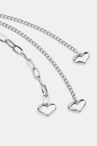 CCB Bead Heart Charm Belt - Update AvenueTrendsi101300770038370101300770038370CCB Bead Heart Charm BeltSilver