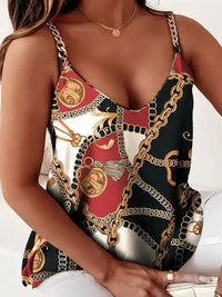 Chain Strap V - Neck Tank Top - Update AvenueTrendsi10010037309217910010037309217912a0a4ba - a3d2 - 43dd - b34b - 52d5c39f159d - Max - OriginRed Chain