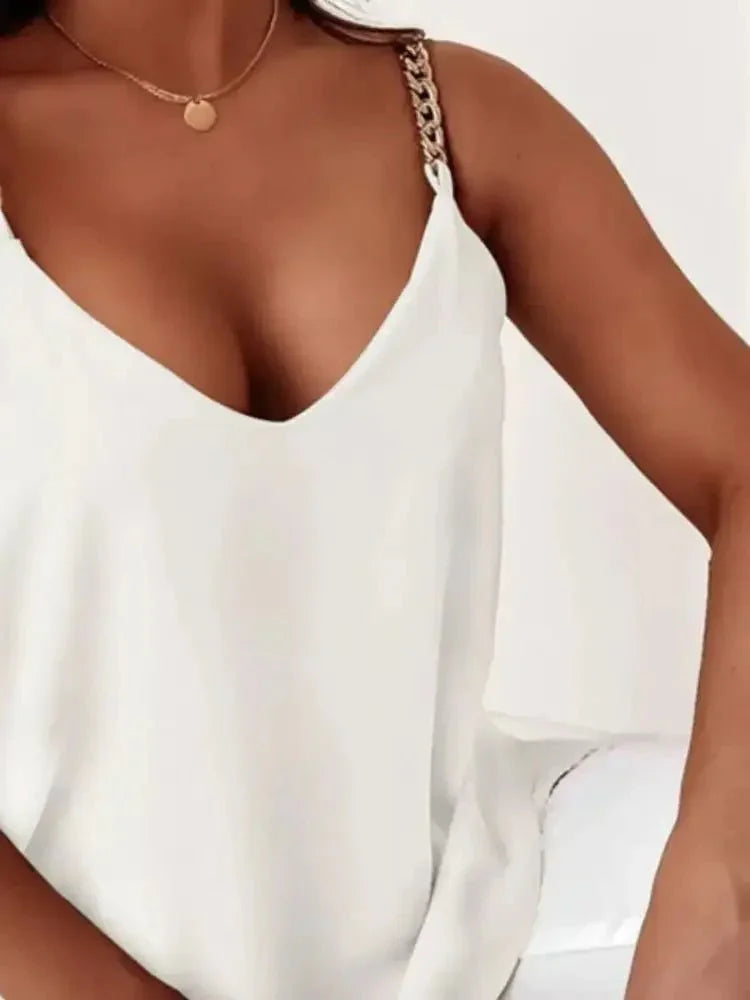Chain Strap V - Neck Tank Top - Update AvenueTrendsi10010037309630910010037309630993162d20 - 45ff - 4964 - a485 - 8a25ea705ec7 - Max - OriginWhite
