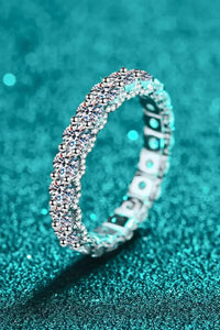Charmed Moissanite Ring - Update AvenueRingTrendsi101300037857809101300037857809Charmed Moissanite RingSilver