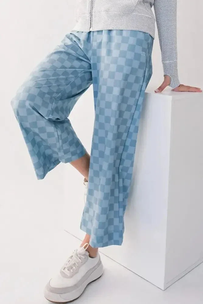 Checkered Elastic High Waist Loose Casual Pants - Update AvenueTrendsi100100165211658100100165211658bfd33c91 - cdee - 4406 - 88d5 - 1a5b2a58b1b2 - Max - OriginLight Blue