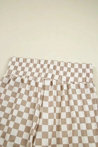 Checkered Long Sleeve Top and Skirt Two - Piece Set - Update AvenueTrendsi10010020362203710010020362203792392330 - c7cb - 4325 - b47c - 251fce4a3654 - Max - OriginKhaki
