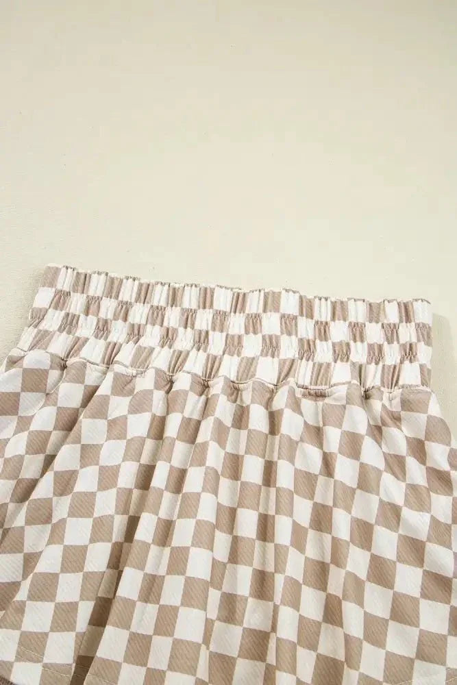 Checkered Long Sleeve Top and Skirt Two - Piece Set - Update AvenueTrendsi10010020362203710010020362203756659287 - 7a36 - 4dc7 - ba3b - 9808d94b4d67 - Max - OriginKhaki