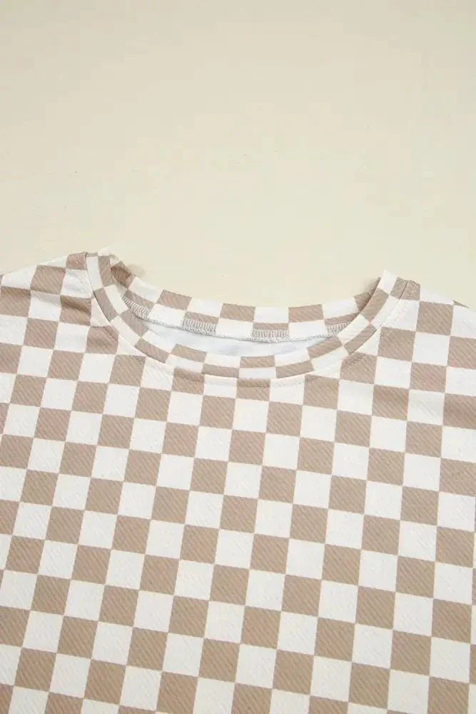 Checkered Long Sleeve Top and Skirt Two - Piece Set - Update AvenueTrendsi10010020362203710010020362203798a53a35 - 8222 - 49d3 - 8675 - 9d58c9a3adaf - Max - OriginKhaki