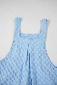 Checkered Pocketed Wide Leg Overalls - Update AvenueTrendsi100100462532360100100462532360c3dbaeb2 - 22fe - 45f7 - 89fb - 9e9c2c877348 - MaxLight Blue